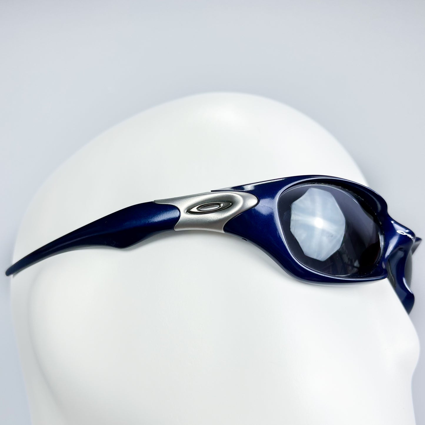Oakley Valve 1.0 FMJ+ Navy / Silver Sunglasses