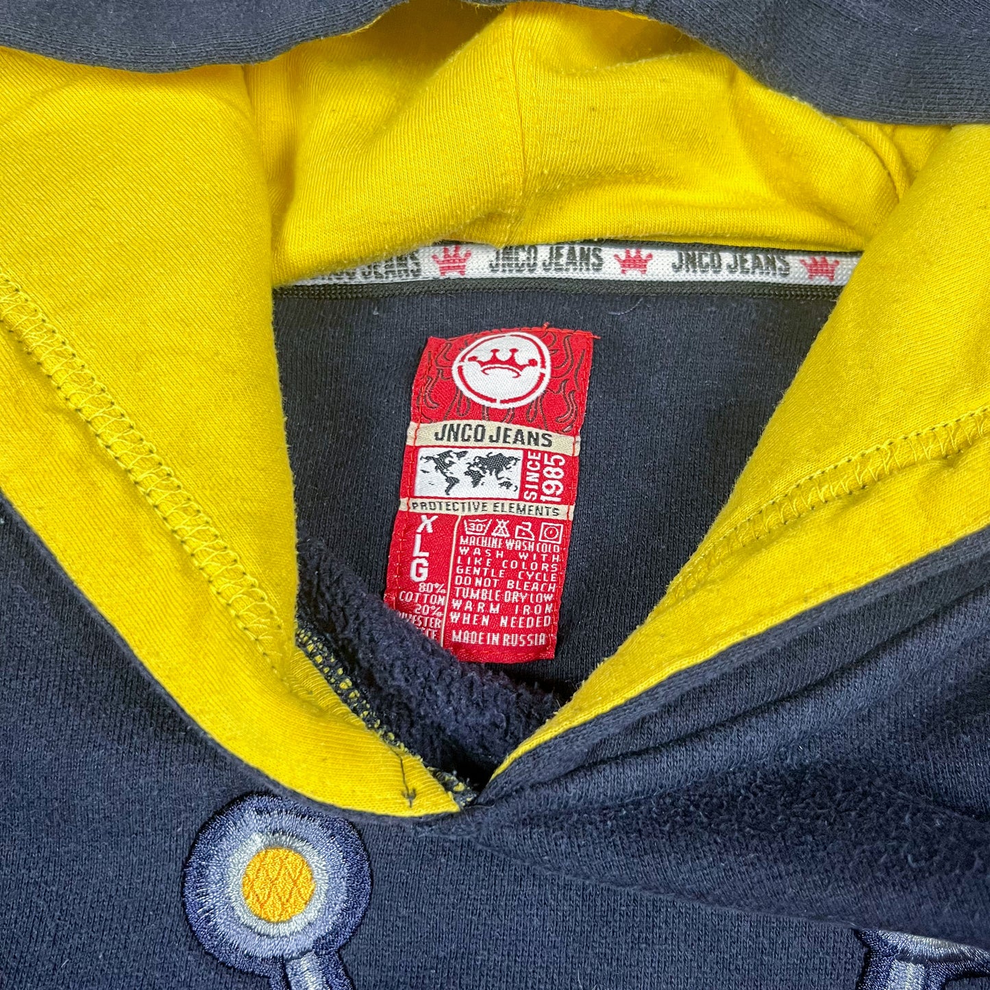 JNCO Heavy Weight Pullover Hoodie - Size: Large