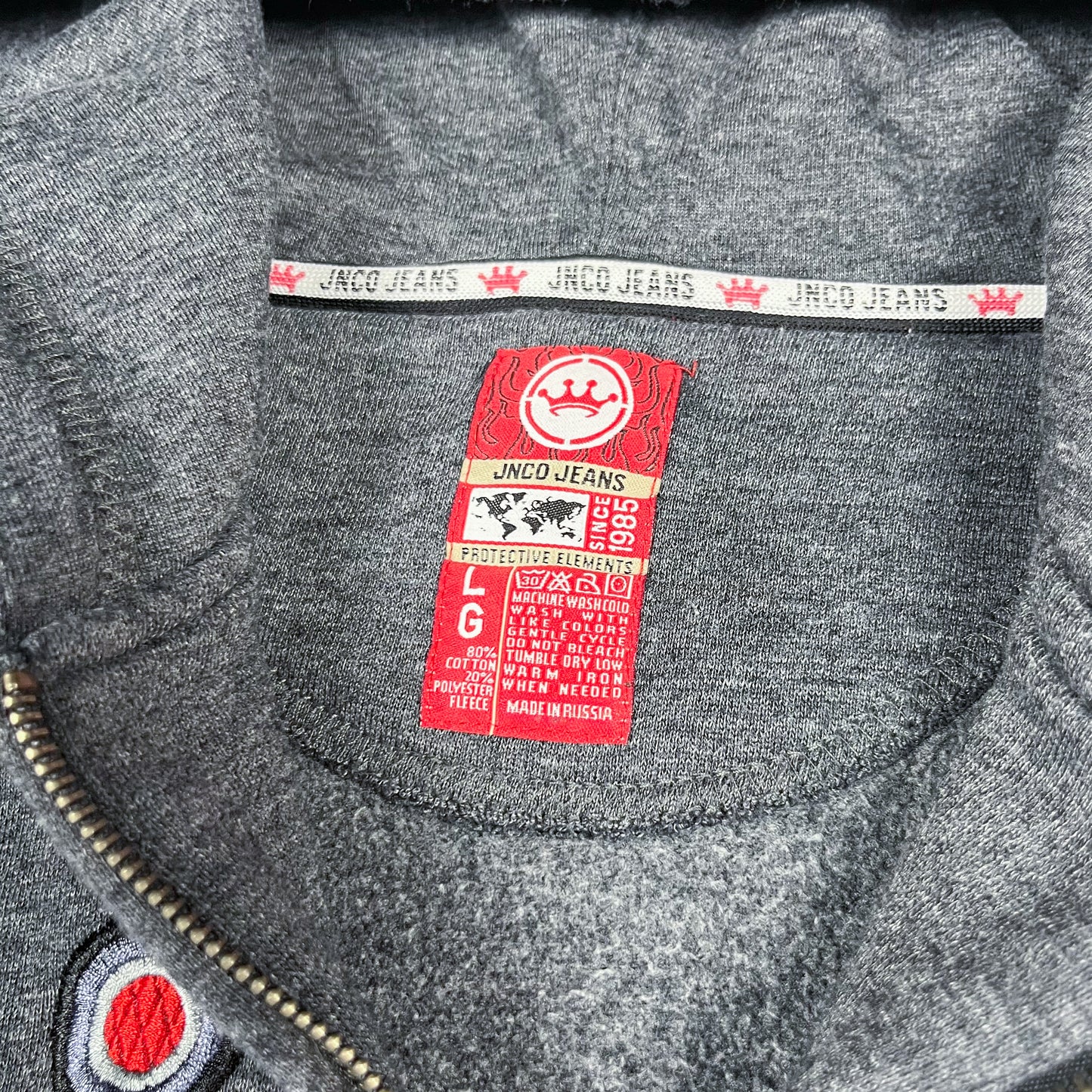 JNCO Heavy Weight Hoodie - Size: Large