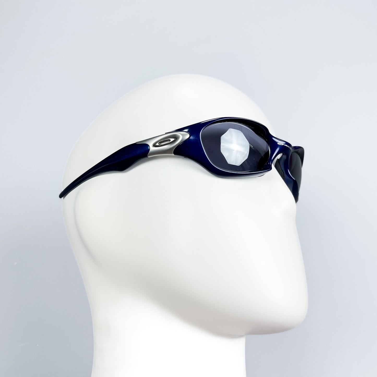 Oakley Valve 1.0 FMJ+ Navy / Silver Sunglasses