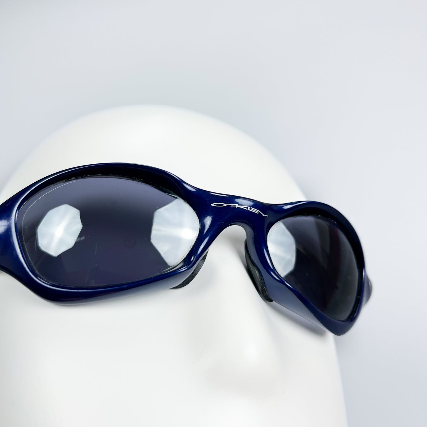 Oakley Valve 1.0 FMJ+ Navy / Silver Sunglasses