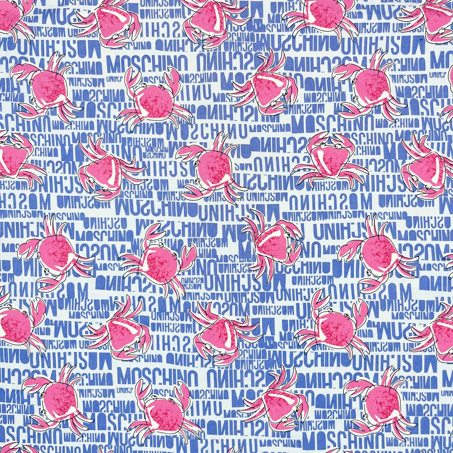 Moschino Mare 'Pink Crab' Shirt - Size: XXL