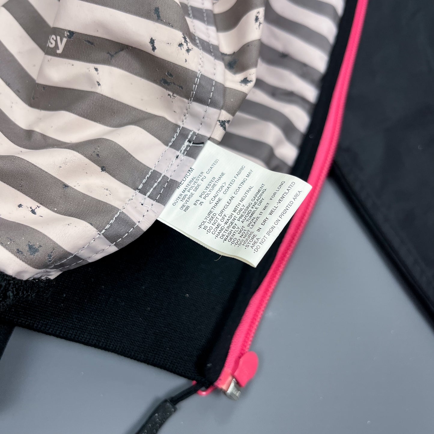 Vintage Stüssy Gingham Windbreaker - Size: Medium