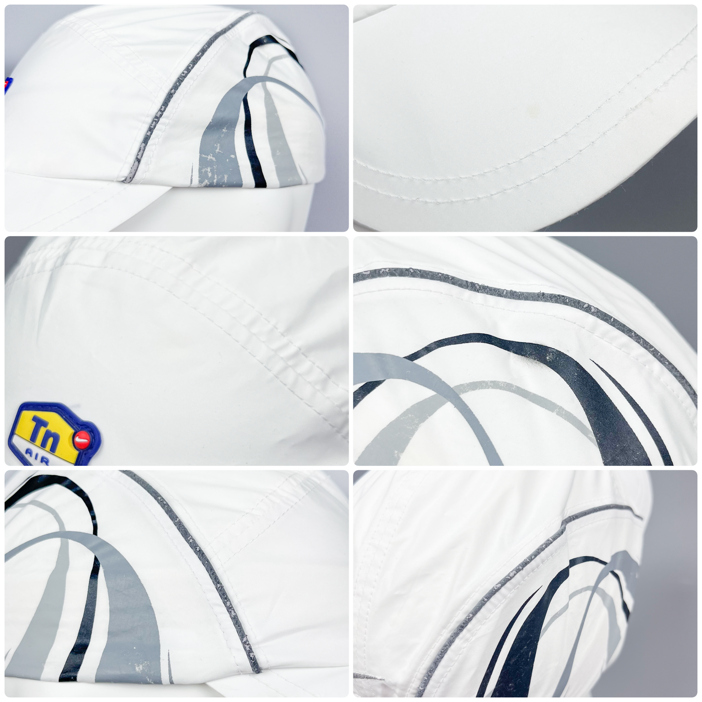 Nike Air Max Plus Tuned Tn White / Black Reflective Swirl Cap - 2005 Release
