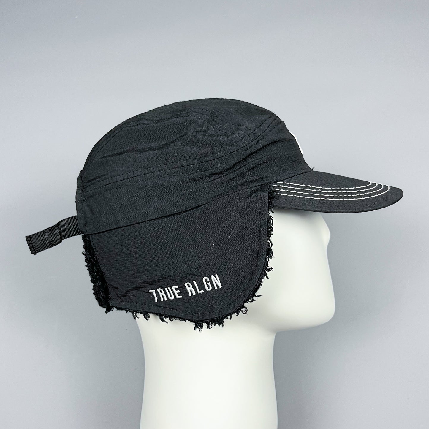 True Religion Fleece Trapper Dog Ear Cap