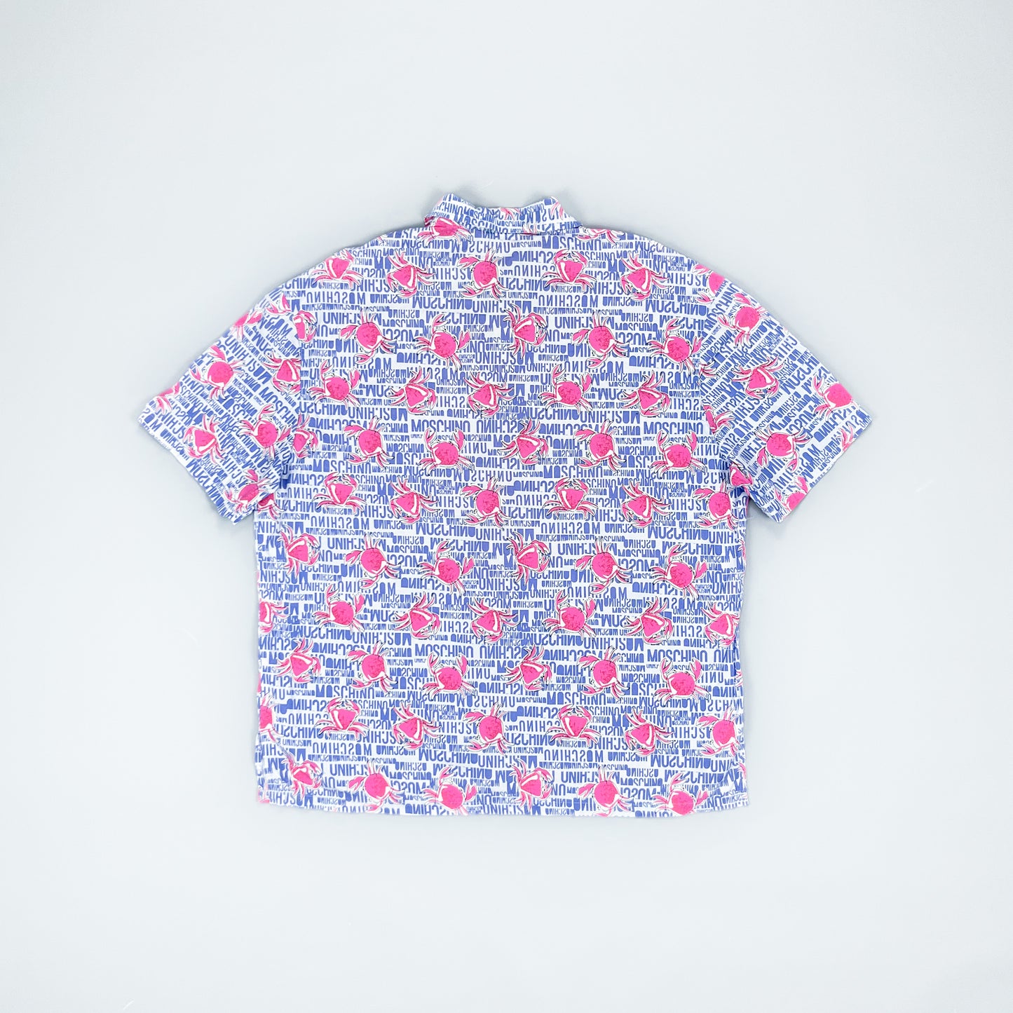 Moschino Mare 'Pink Crab' Shirt - Size: XXL