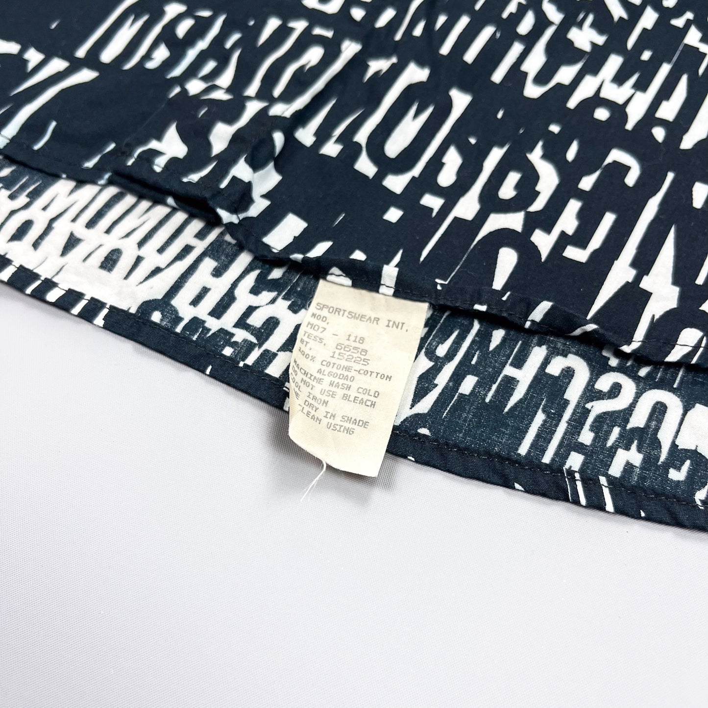 Moschino Jeans 'Crazy' Print Shirt - Size: Medium