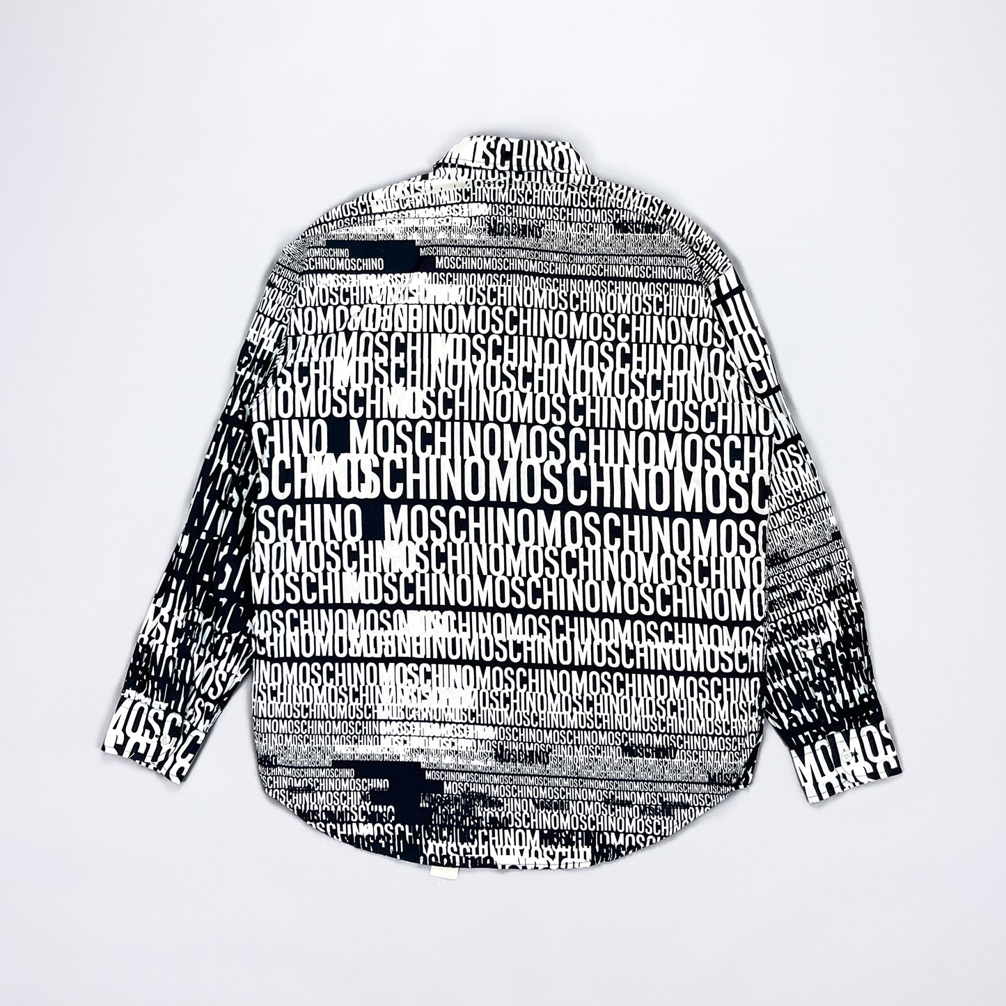 Moschino Jeans 'Crazy' Print Shirt - Size: Medium