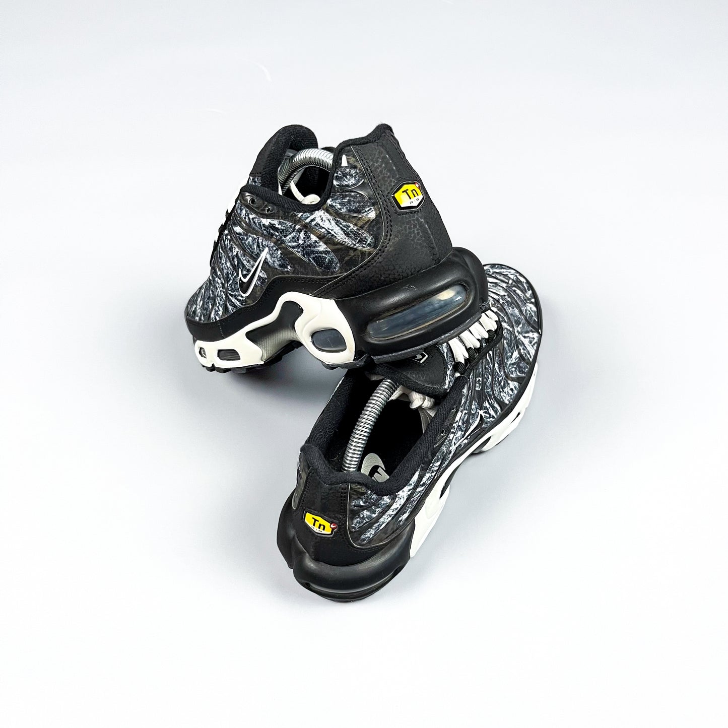 Nike Air Max Plus Tune Tn 'Black Shattered Ice' - Size: UK8