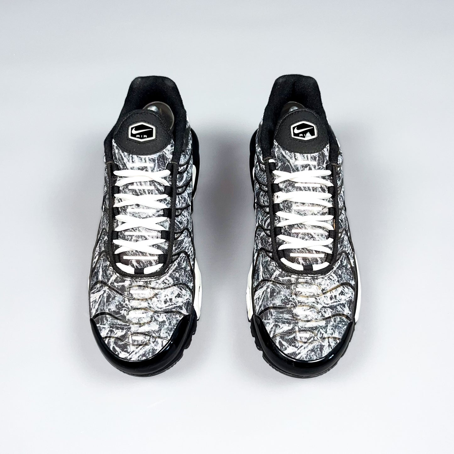 Nike Air Max Plus Tune Tn 'Black Shattered Ice' - Size: UK8
