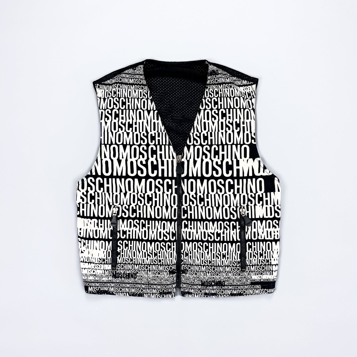 Moschino Jeans 'Crazy' Print Waistcoat - Size: Medium