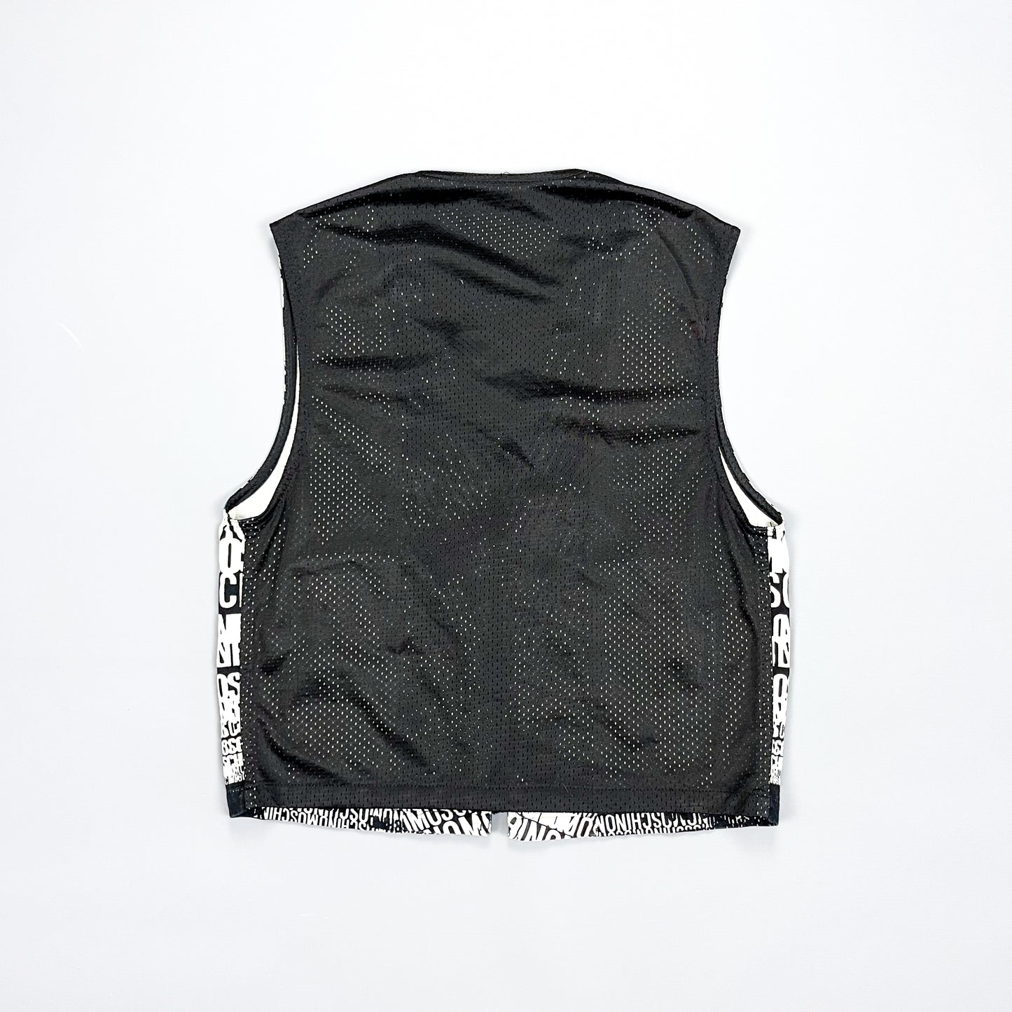 Moschino Jeans 'Crazy' Print Waistcoat - Size: Medium
