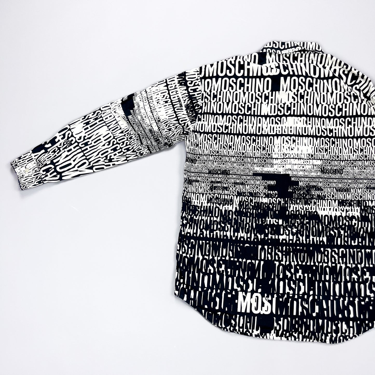 Moschino Jeans 'Crazy' Print Shirt - Size: Large