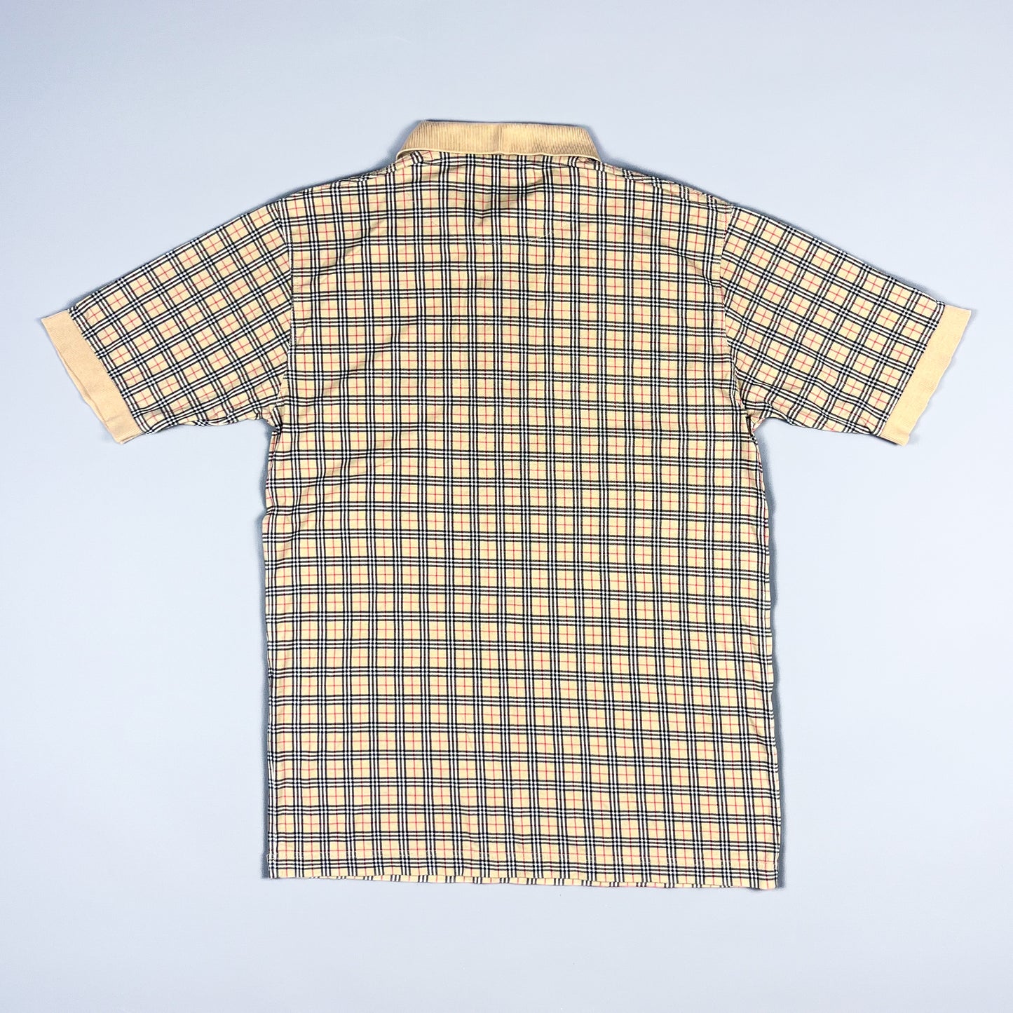 Burberry Nova Check Polo Shirt - Size: Medium