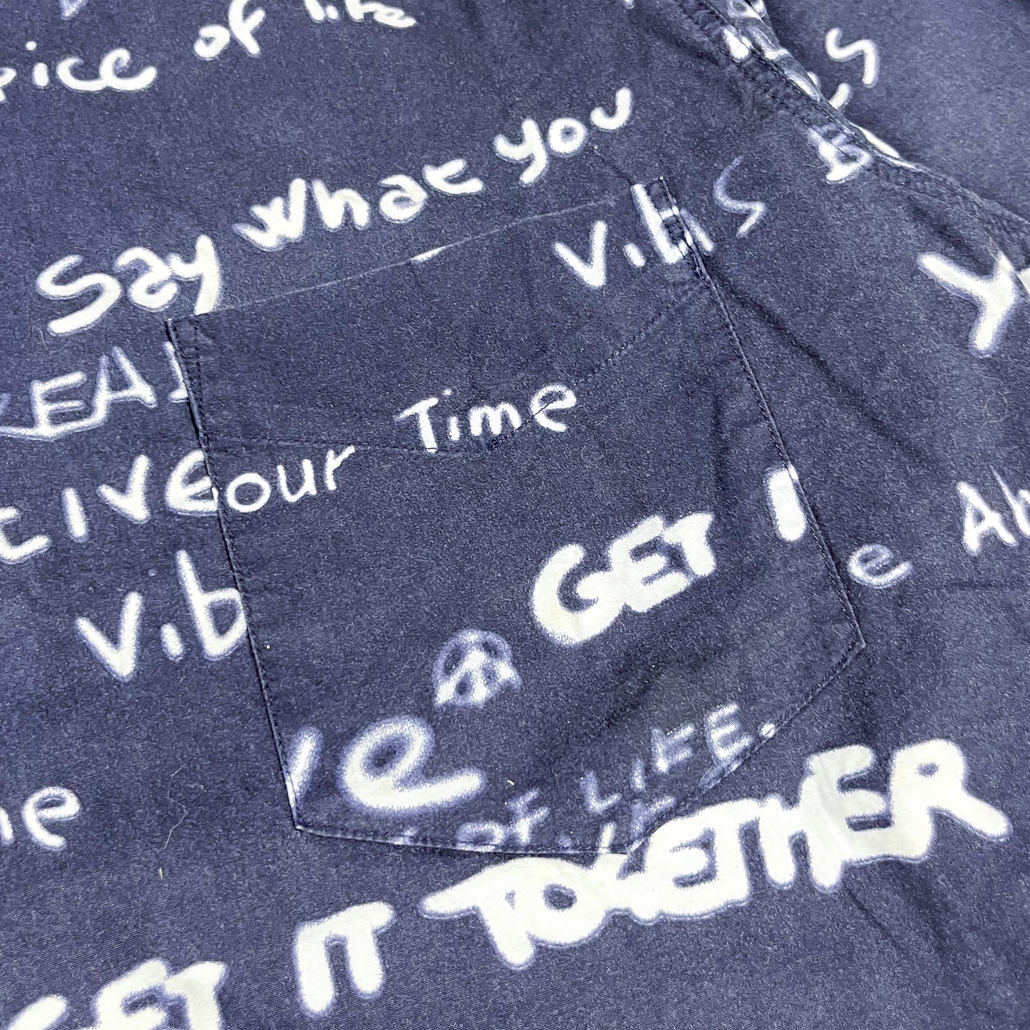 Moschino Jeans 'Get it together' Long Sleeve Shirt - Size: XL