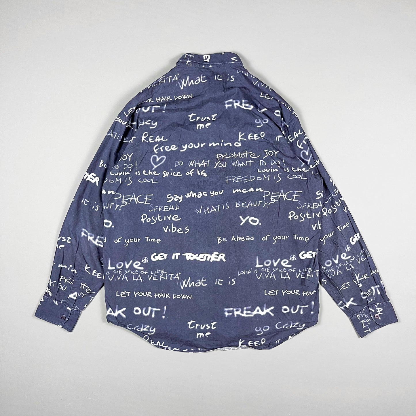 Moschino Jeans 'Get it together' Long Sleeve Shirt - Size: XL