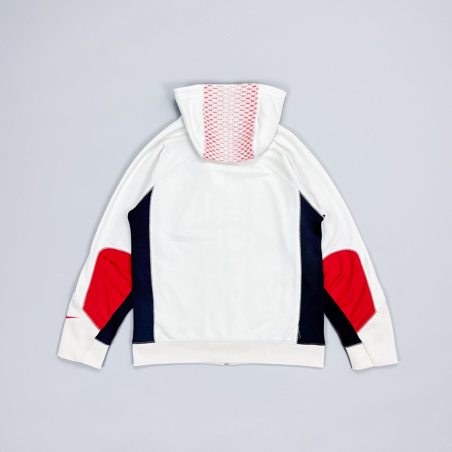 Nike Air Max Plus Tuned Tn 'Hex Repeat' Zip Up Fleece Hoodie - Size: Small