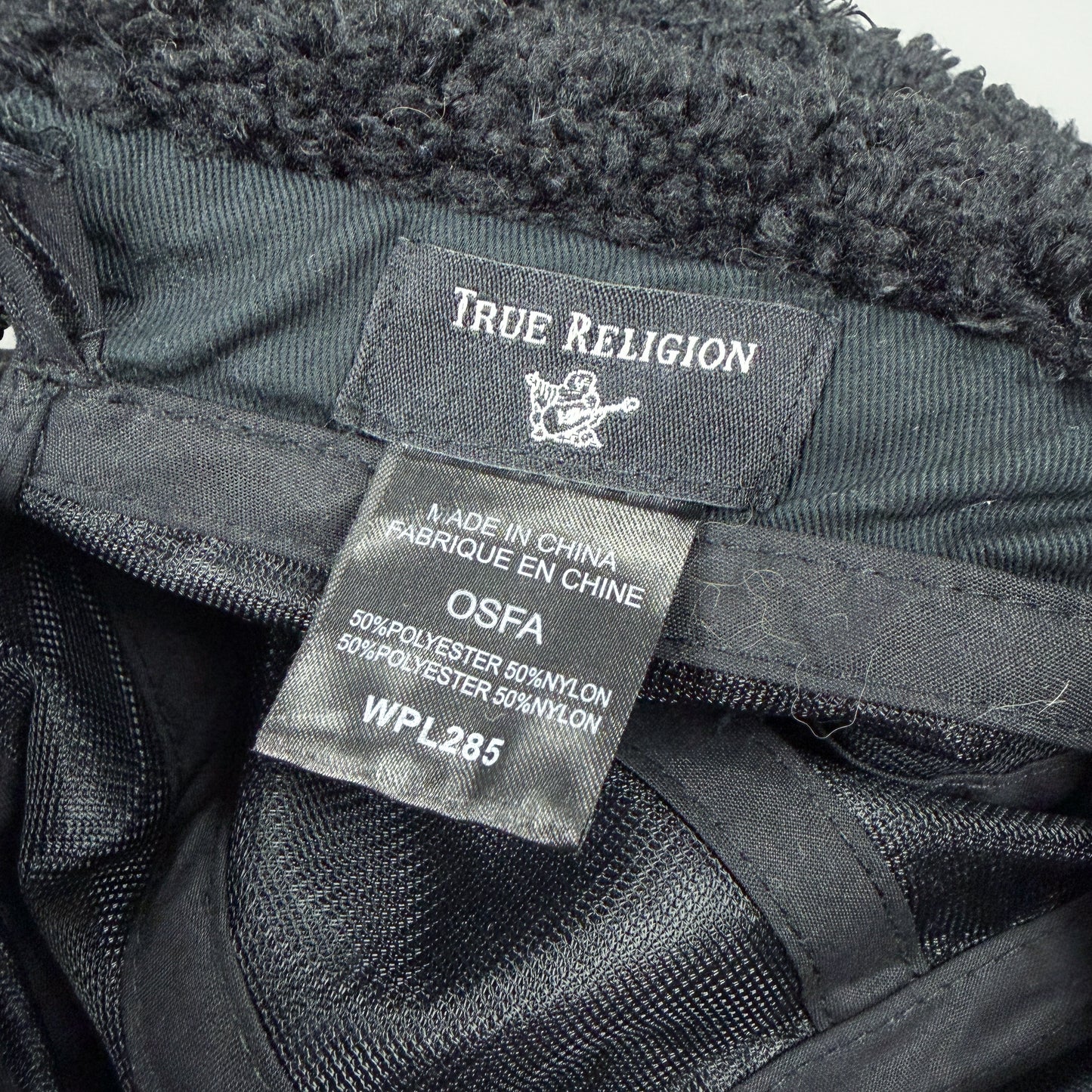 True Religion Trapper / Dog Ear Fleece Sherpa Cap