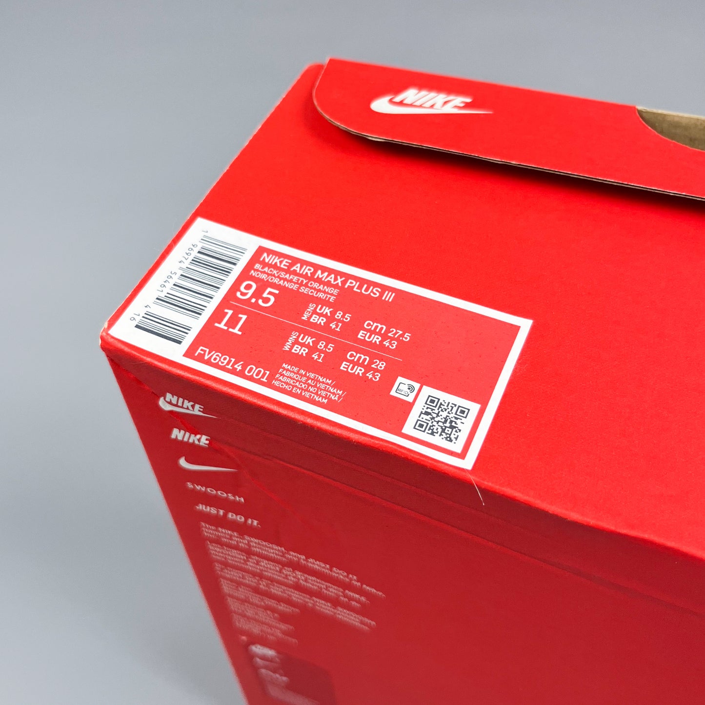 Nike Air Max Plus Tuned Tn 'Dracula' - Size: UK8.5
