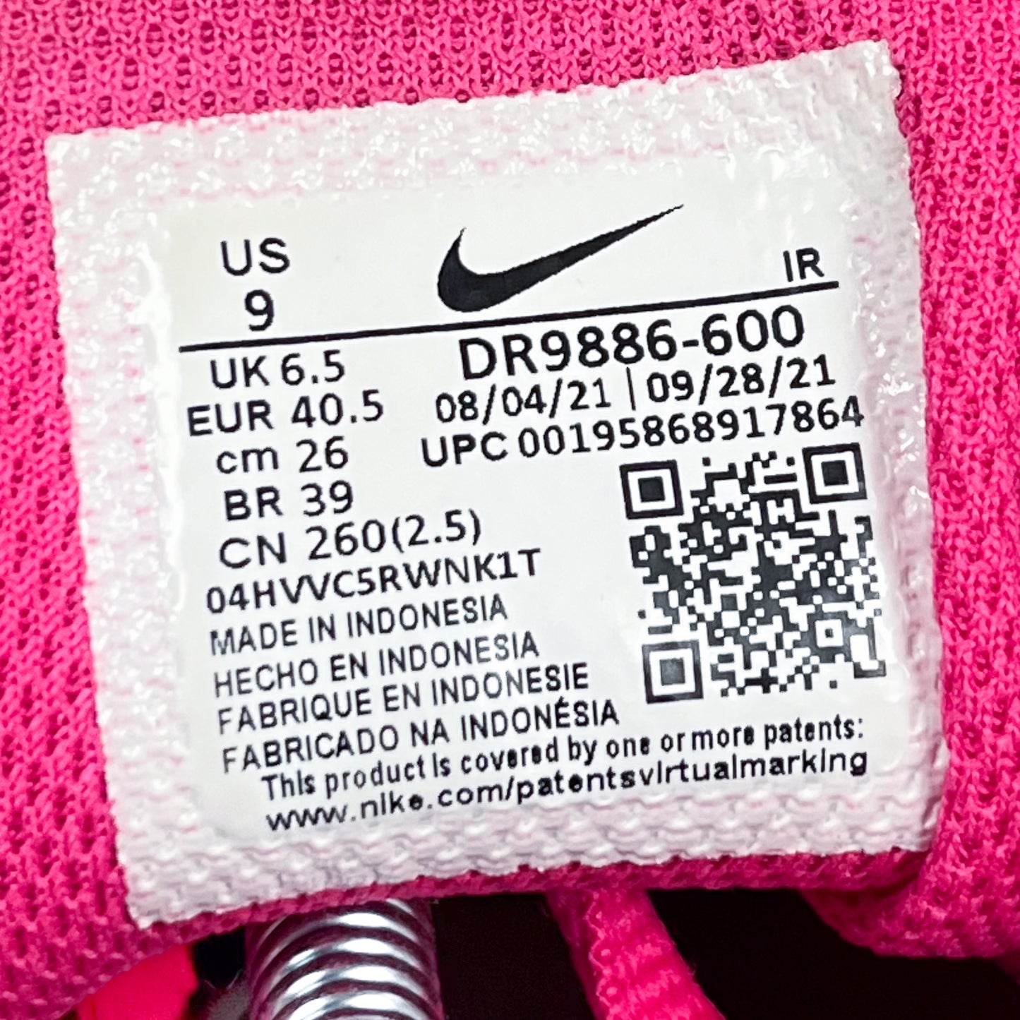 Nike Air Max Plus Tuned Tn 'Hot Pink' - Size: UK6.5