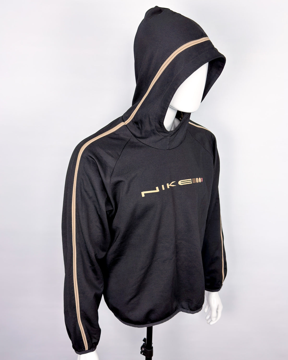 FW1999 Nike Gold Piping Hoodie - Size: Medium