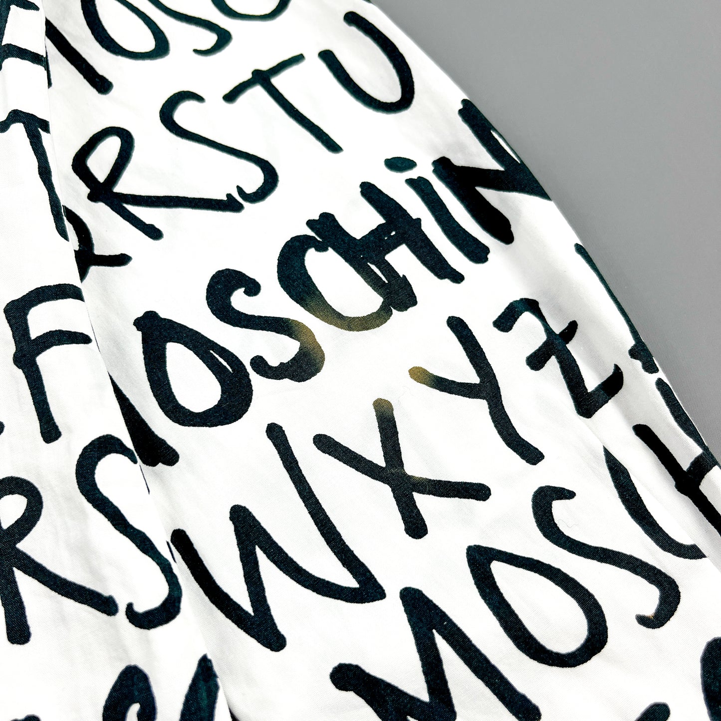 Moschino Jeans Alphabet Shirt - Womens Size: Medium / Large