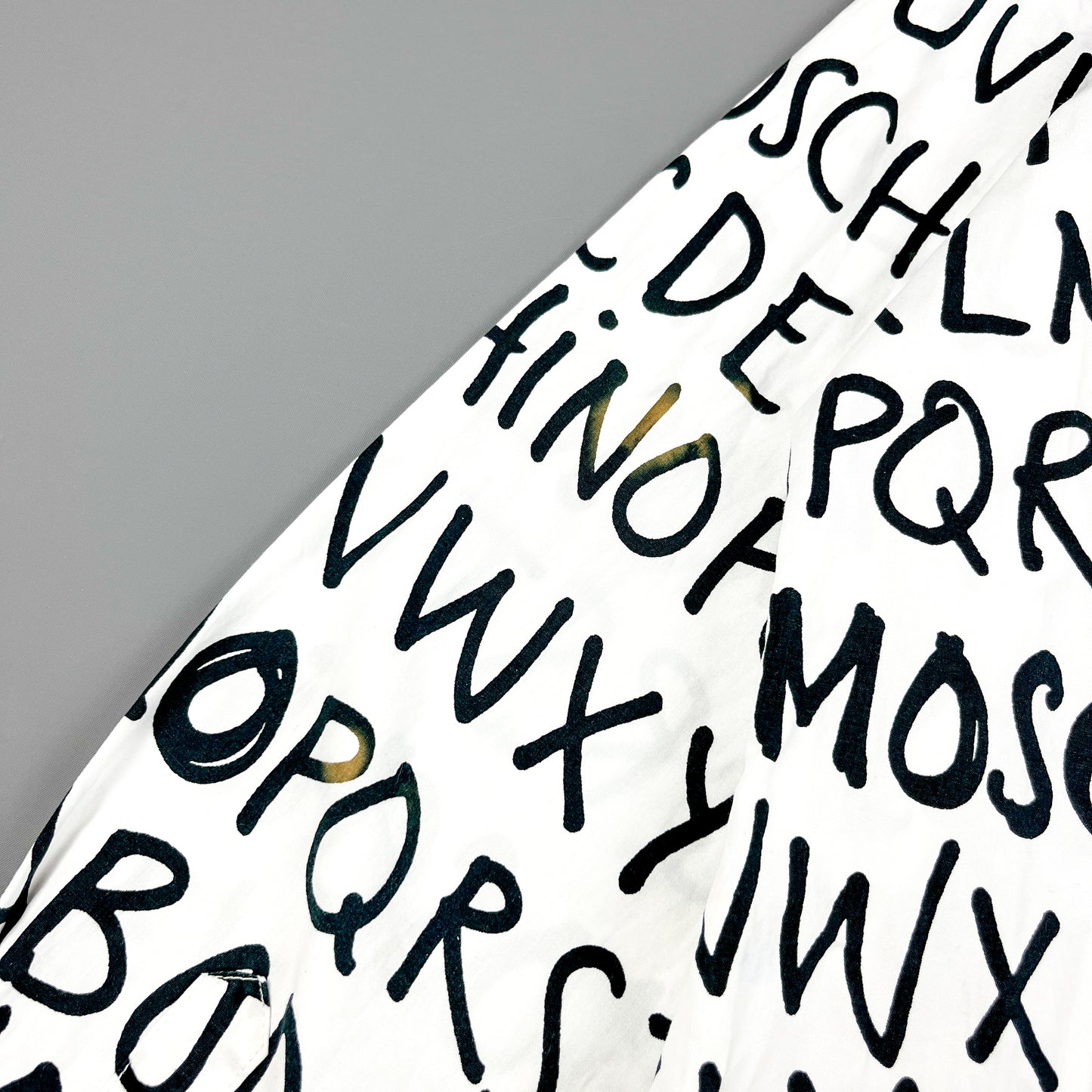 Moschino Jeans Alphabet Shirt - Womens Size: Medium / Large