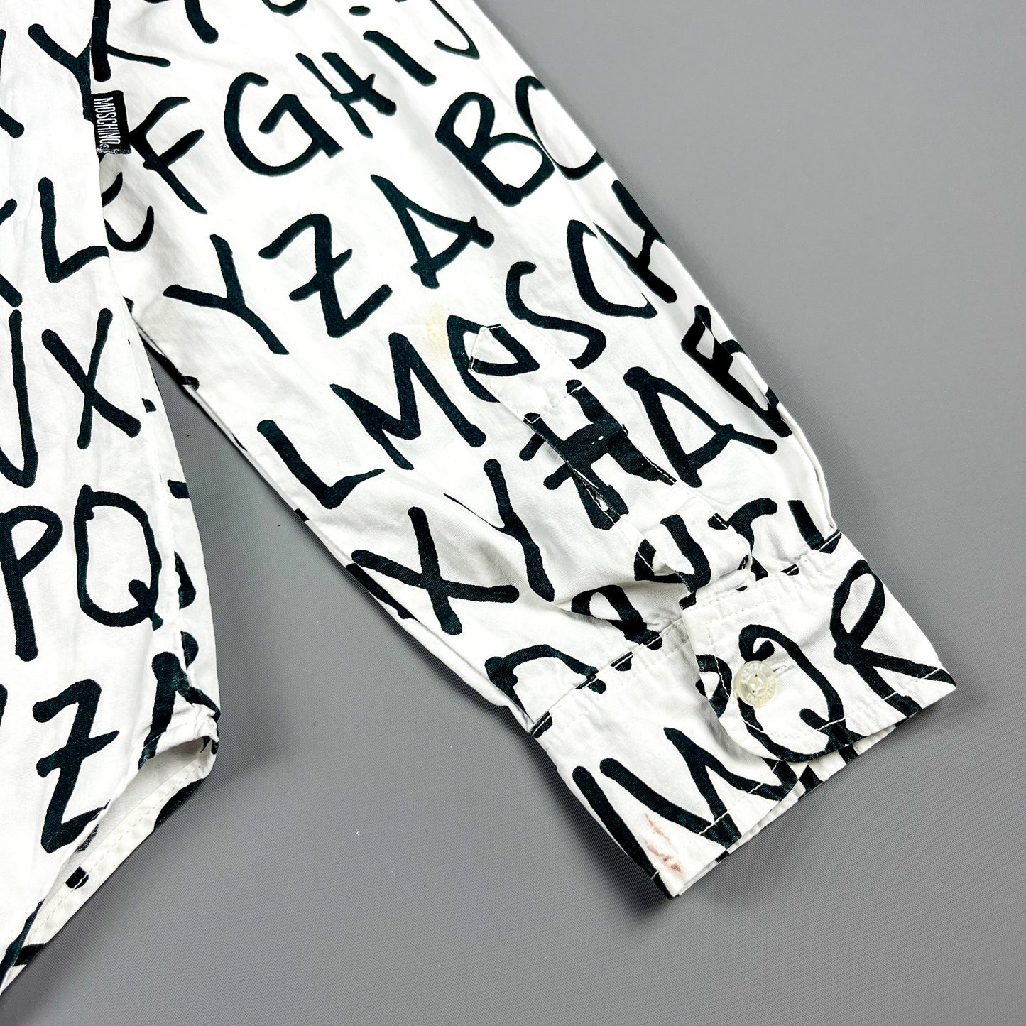 Moschino Jeans Alphabet Shirt - Womens Size: Medium / Large