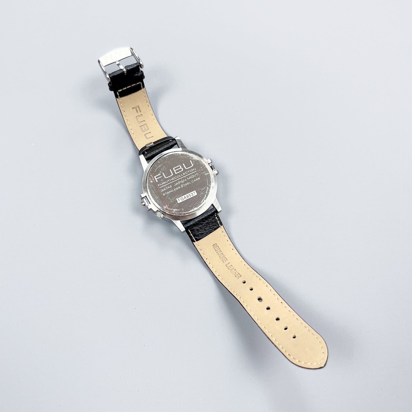 FUBU Spinning Alloy Wheel Watch