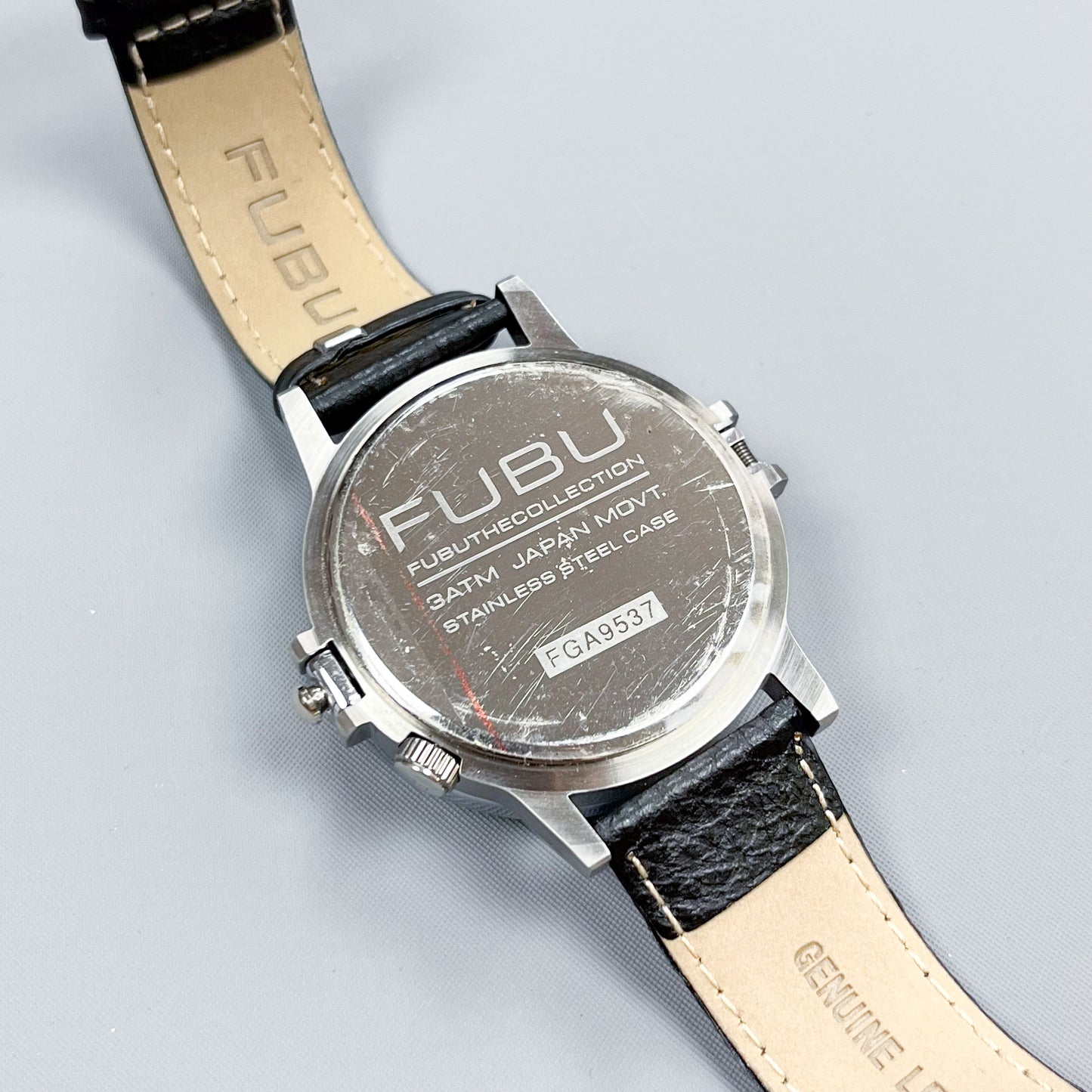 FUBU Spinning Alloy Wheel Watch