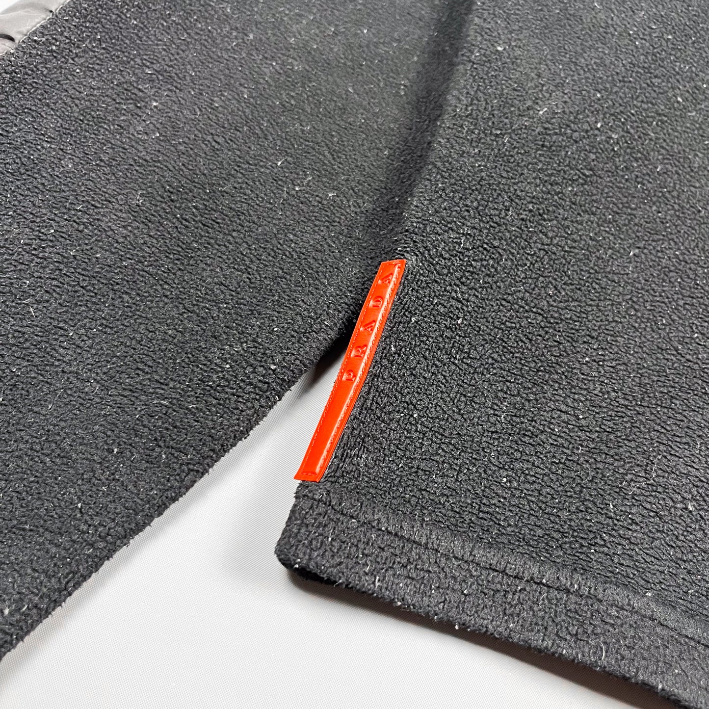 Prada Full Zip Turtle Neck Fleece - Size: Large
