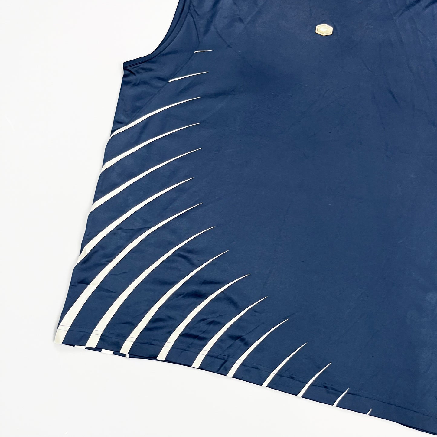 Nike Air Max Navy Hex Vest Tank Top - Size: Large