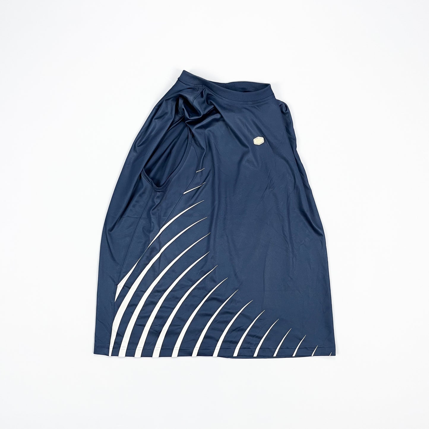 Nike Air Max Navy Hex Vest Tank Top - Size: Large