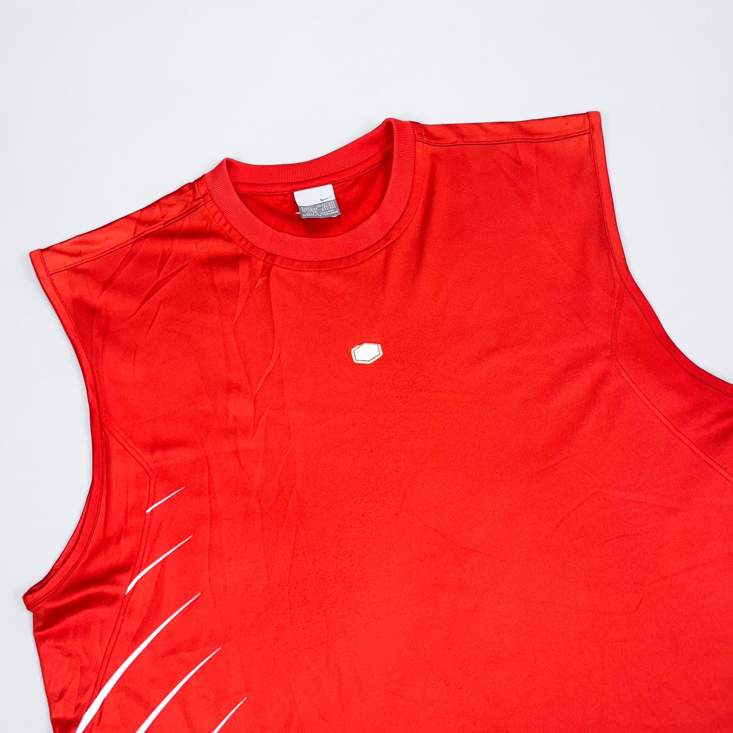 Nike Air Max Red Hex Vest Tank Top - Size: Large