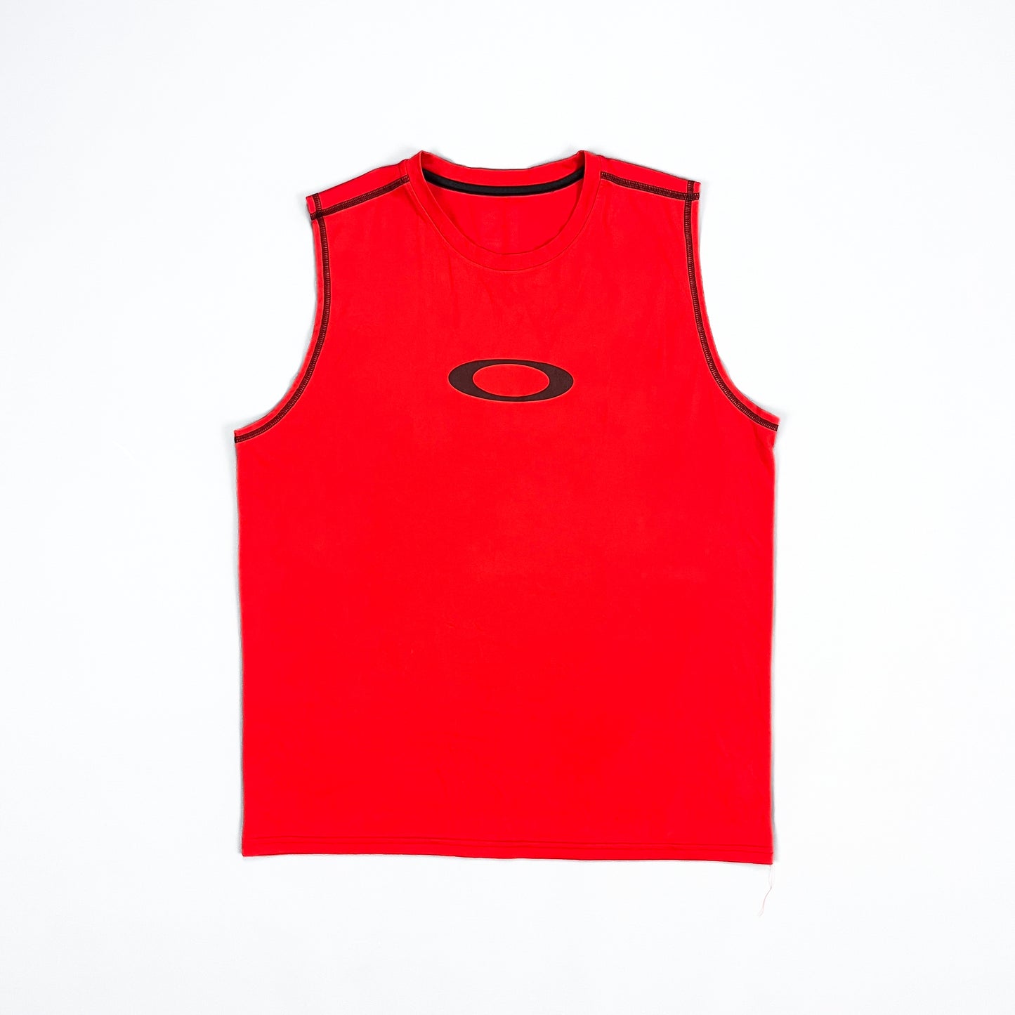 Oakley Ellipse Red Vest Tank Top - Size: Medium/Large
