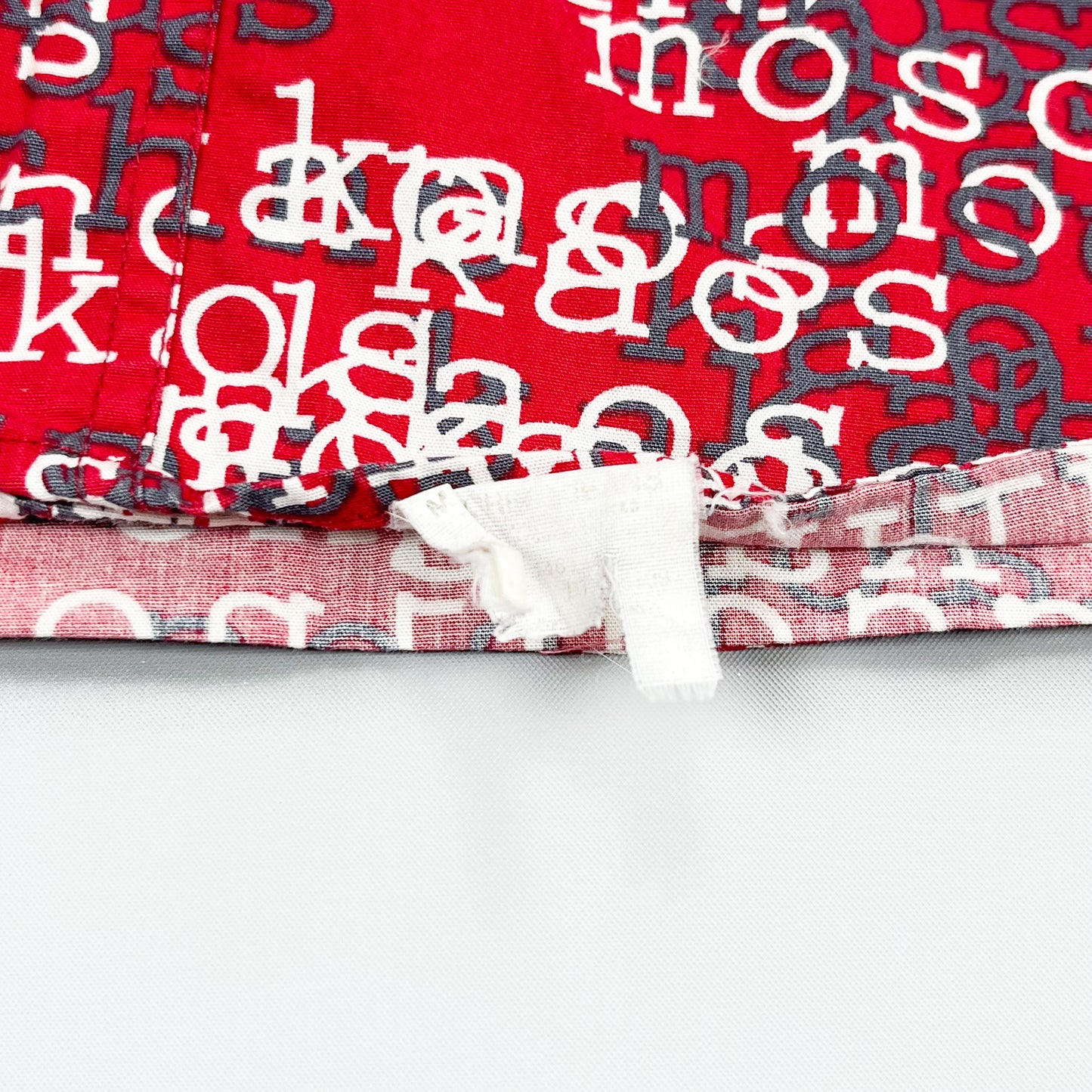 Moschino Jeans 'Kaos' Print Shirt - Size: XXL