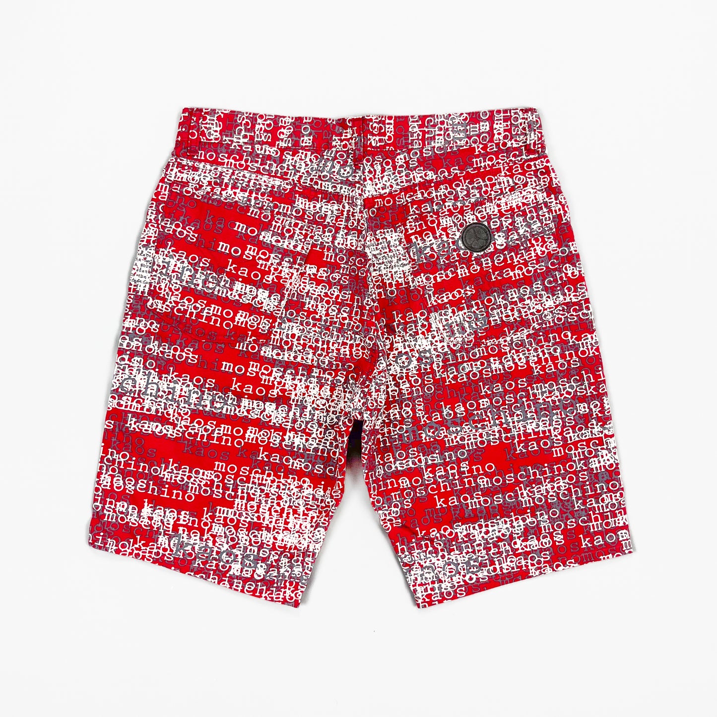 Moschino Jeans 'Kaos' Print Shorts Jorts - Size: 35"
