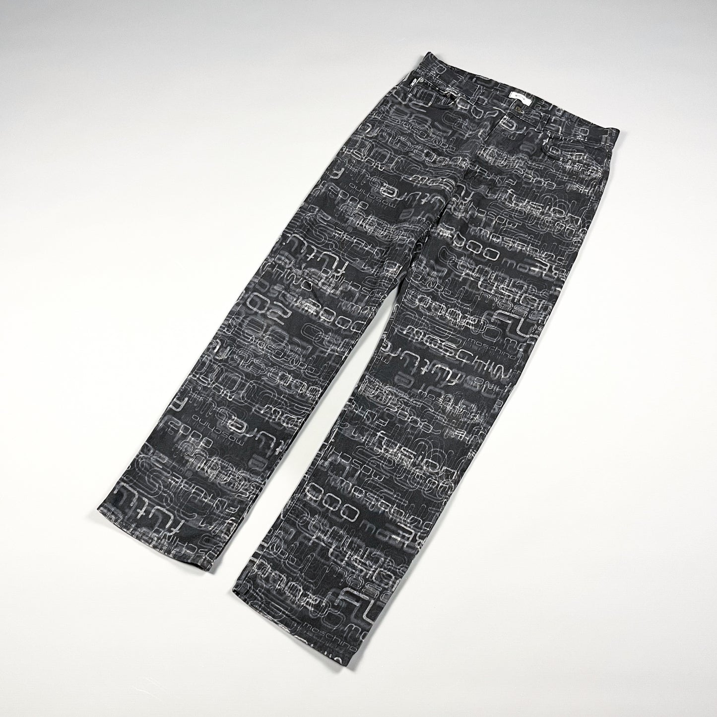 Moschino Jeans 'Future Print' Jeans - Size: 36"