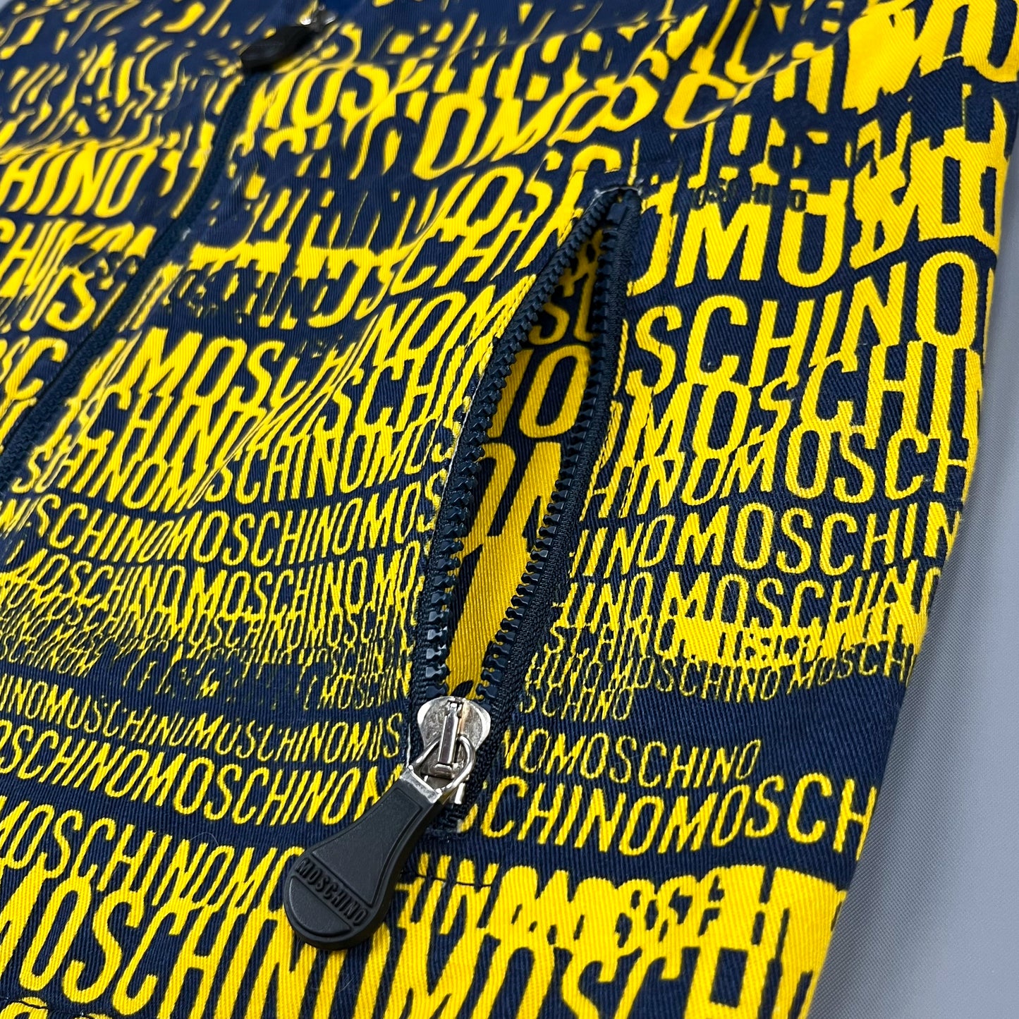 Moschino Jeans 'Crazy' Print Waistcoat - Size: Medium