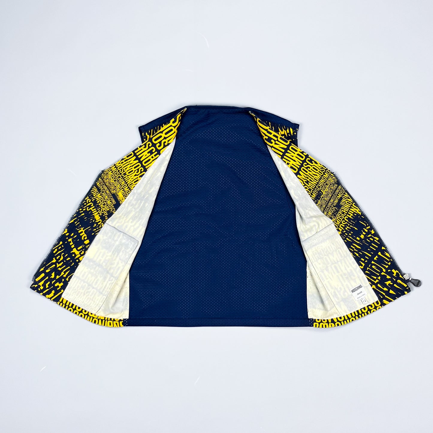 Moschino Jeans 'Crazy' Print Waistcoat - Size: Medium