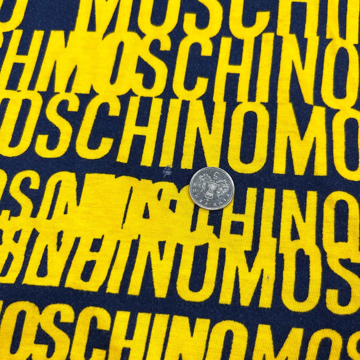 Moschino Jeans 'Crazy' print T-shirt - Size: Large