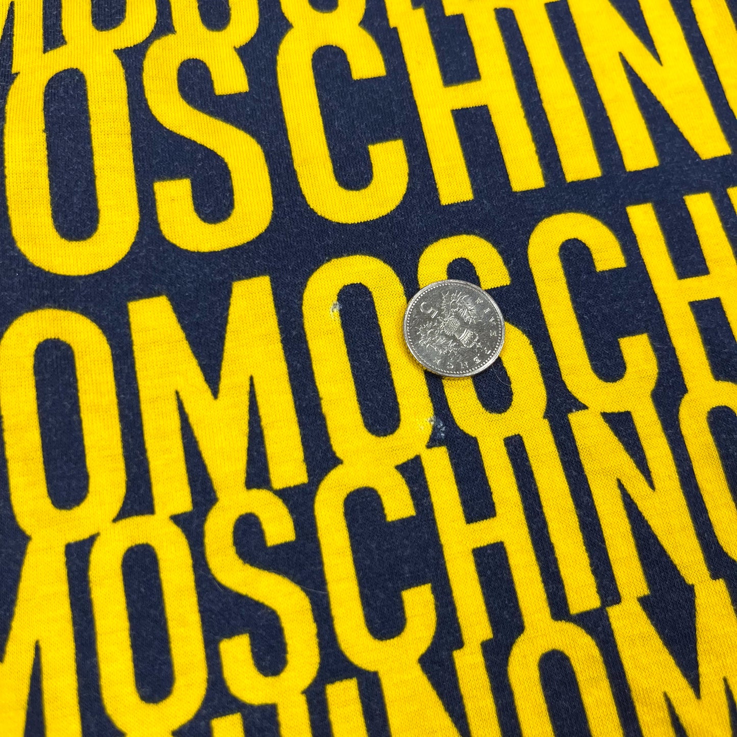 Moschino Jeans 'Crazy' print T-shirt - Size: Large