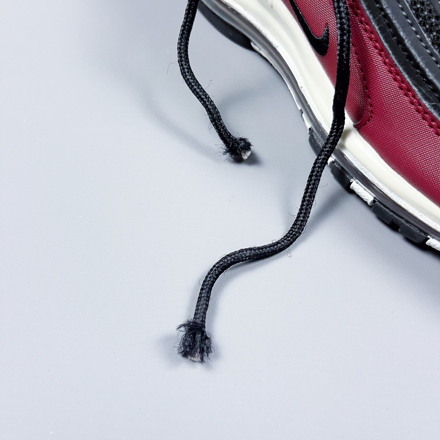 Nike Air Max 97 'Black Team Red' - Size: UK8.5