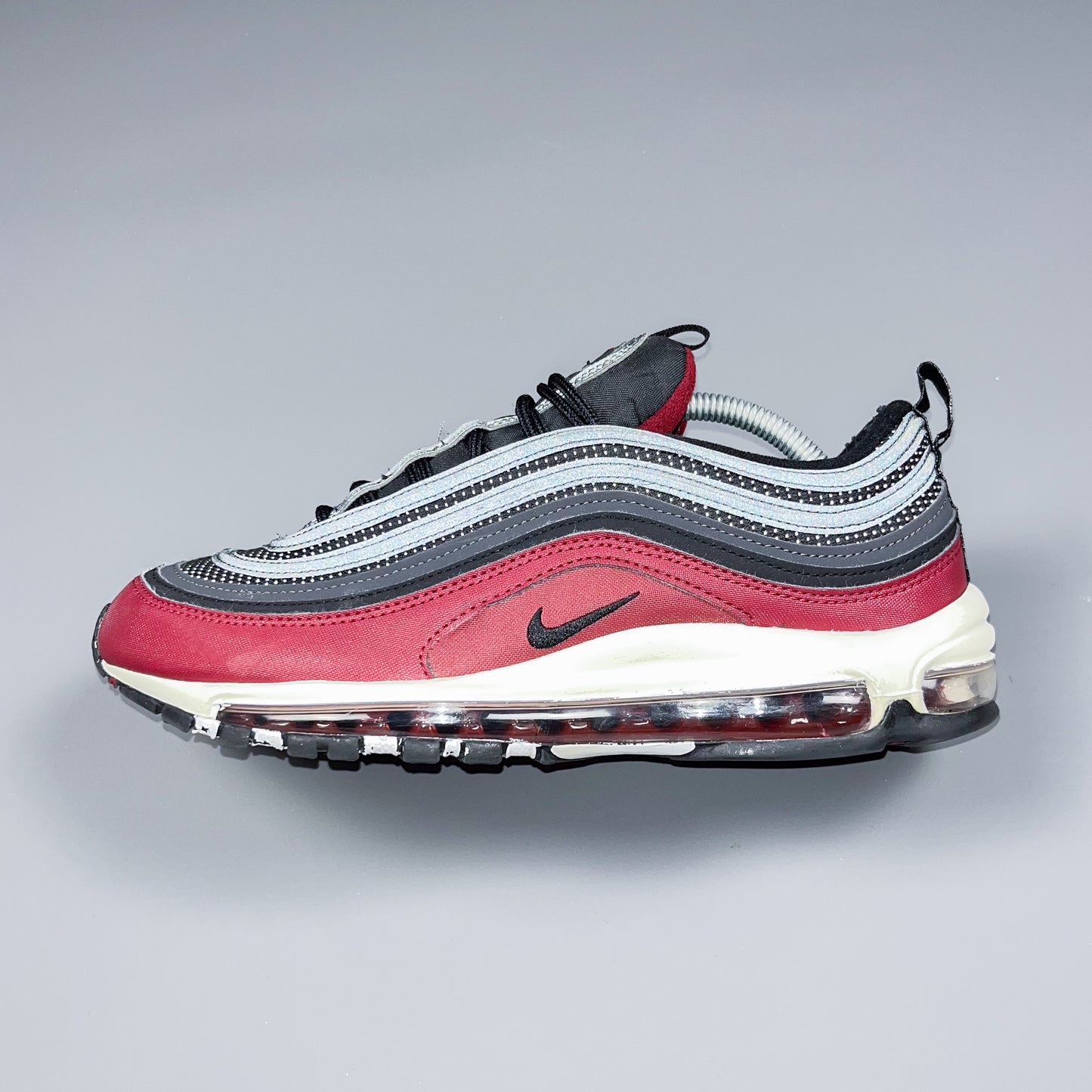 Nike Air Max 97 'Black Team Red' - Size: UK8.5