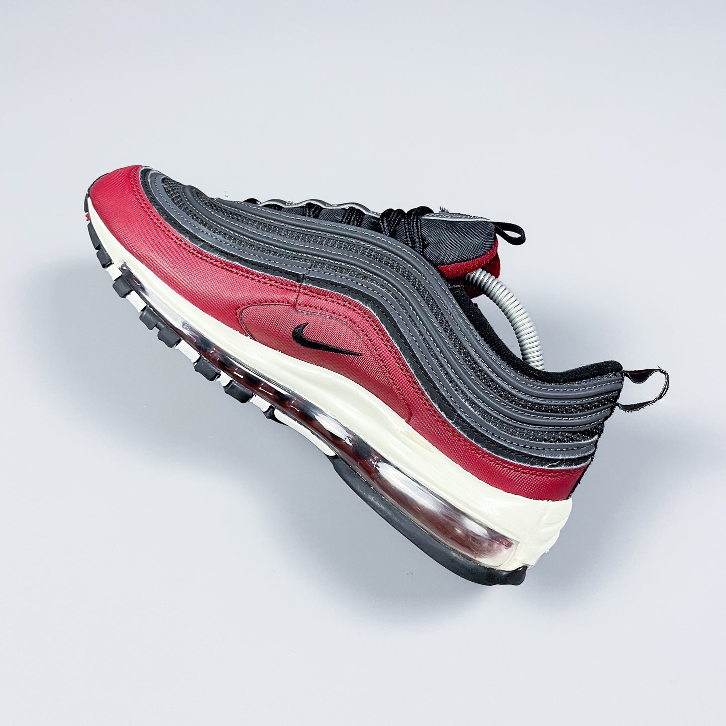 Nike Air Max 97 'Black Team Red' - Size: UK8.5