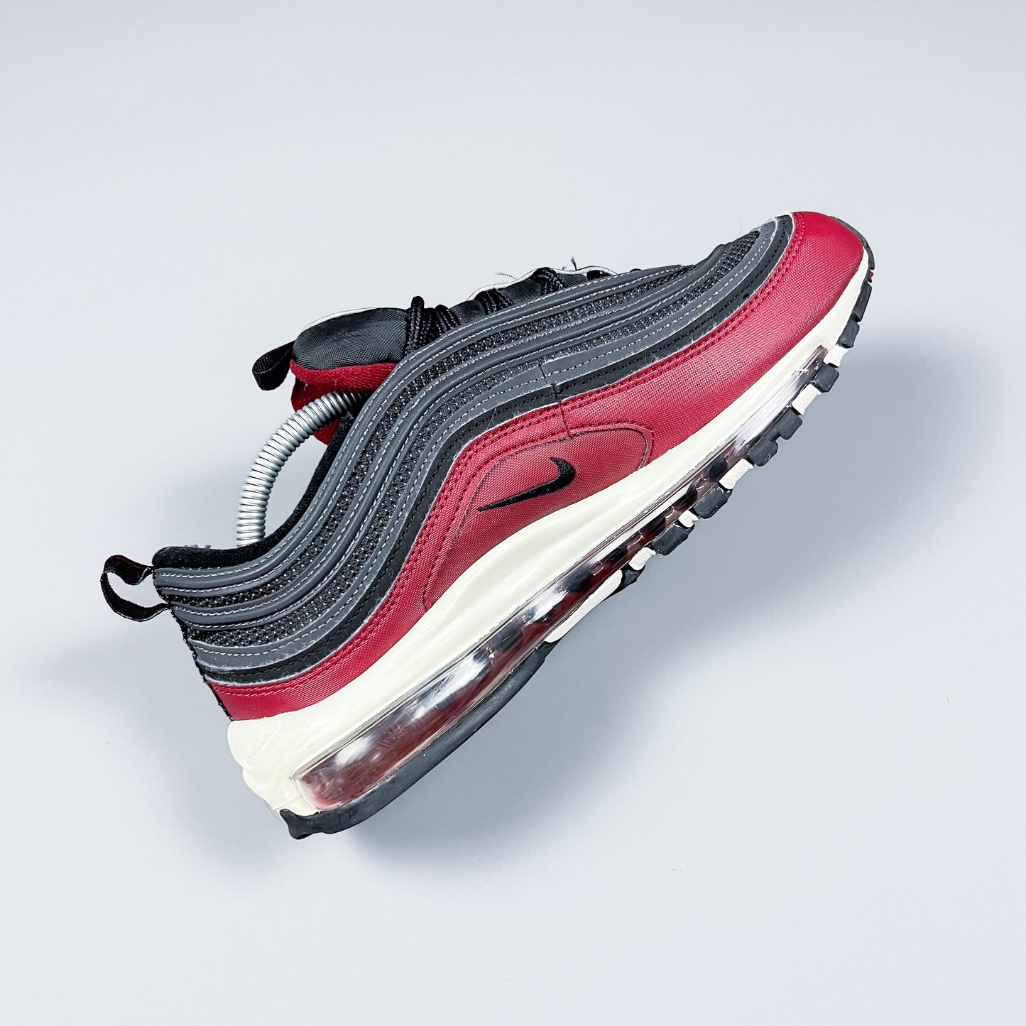 Nike Air Max 97 'Black Team Red' - Size: UK8.5