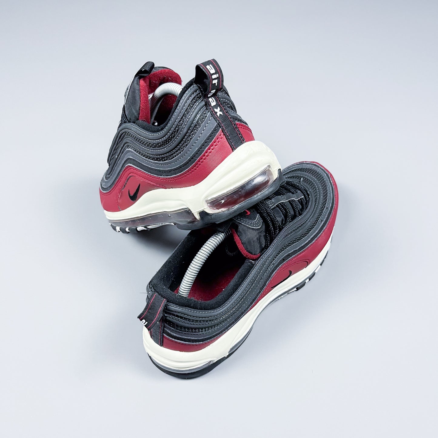 Nike Air Max 97 'Black Team Red' - Size: UK8.5
