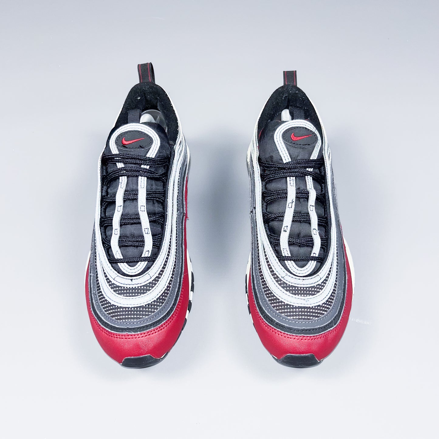 Nike Air Max 97 'Black Team Red' - Size: UK8.5