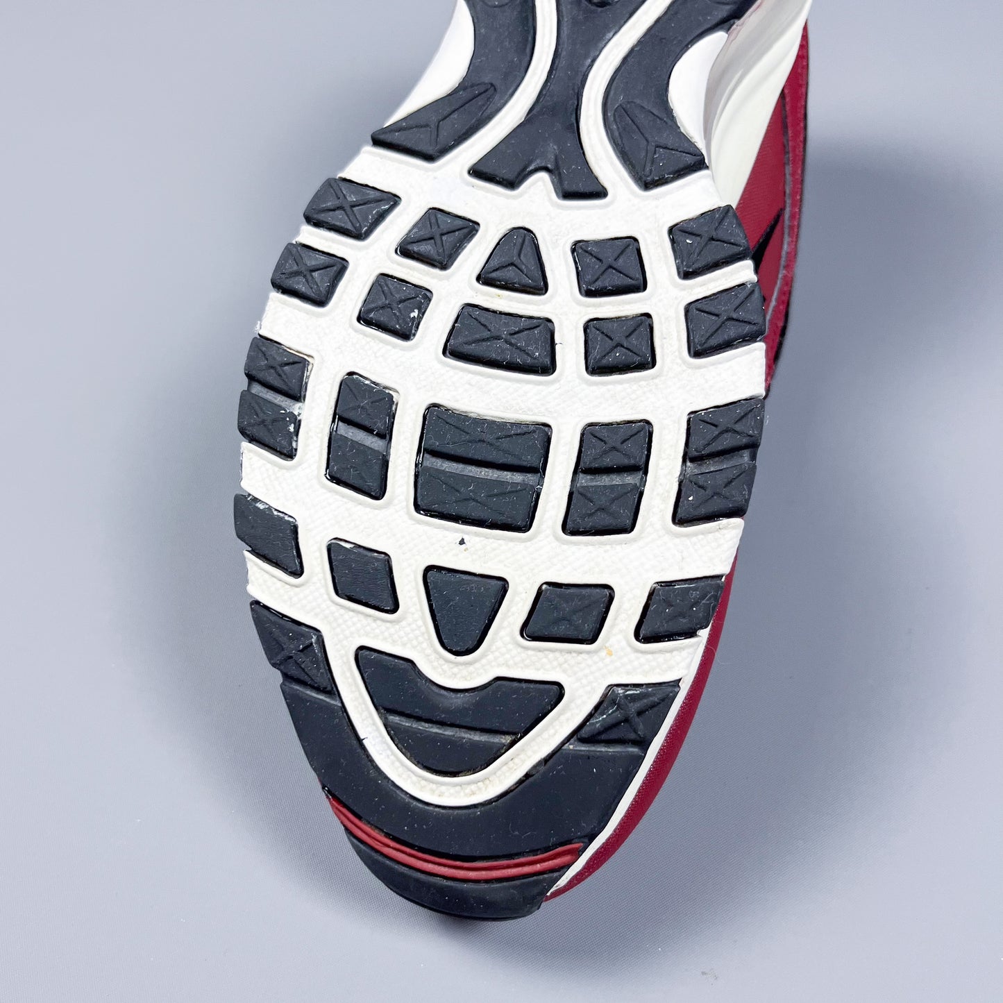 Nike Air Max 97 'Black Team Red' - Size: UK8.5
