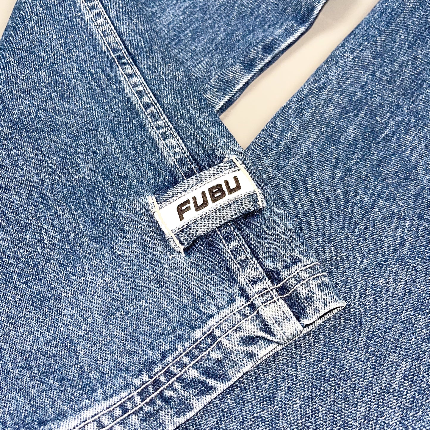 FUBU (For Us By Us) Reflective Carpenter Jeans - Size: 32"